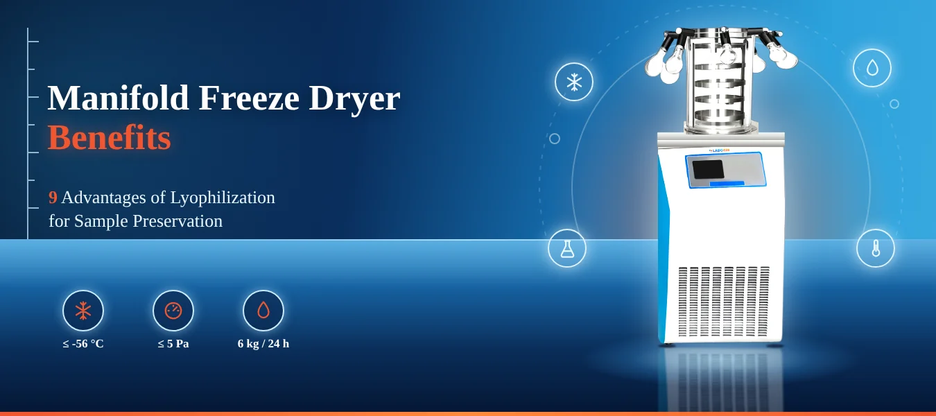 Manifold Freeze Dryer Benefits9 Advantages of Lyophilization for Sample Preservation