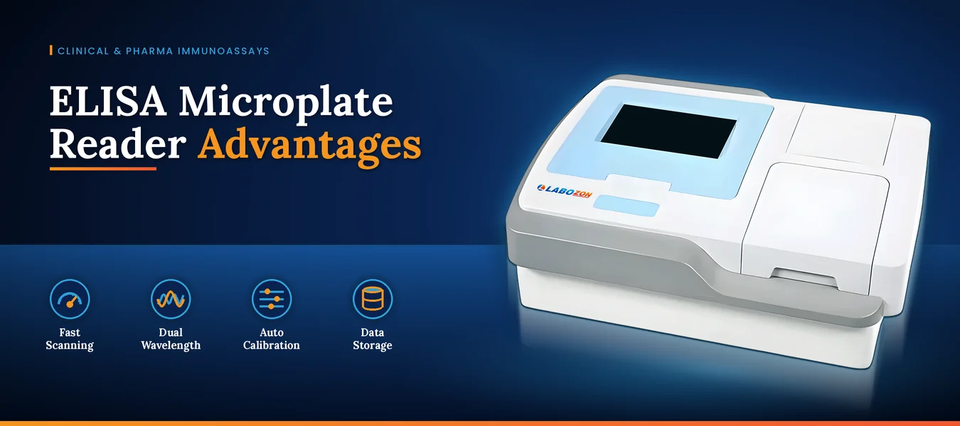 Key Advantages of an ELISA Microplate Reader in Clinical  Pharma Immunoassays